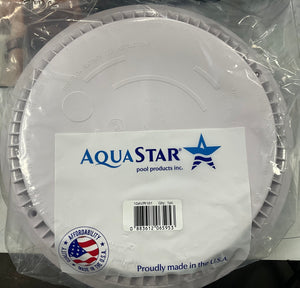 10" White Round Anti-Entrapment Suction Outlet Cover