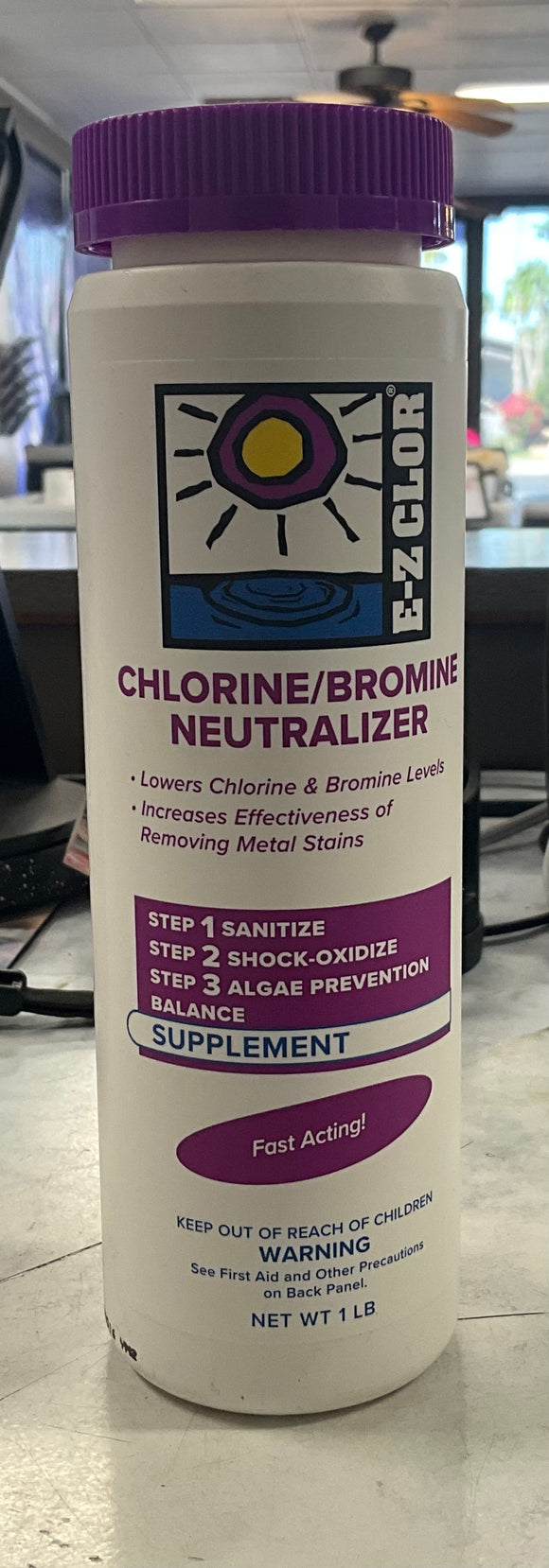 1 lb Chlorine/Bromine Neutralizer Bottle