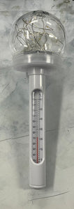 Thermometer, Fairy Floating Solar Powered Light
