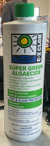 1 qt Super Green Algaecide Bottle