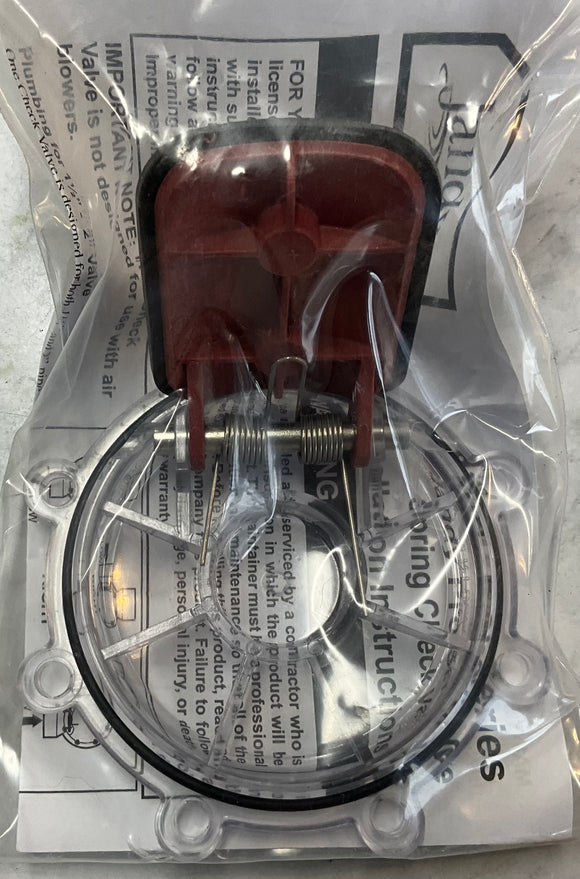 Internals, Spring Check Valve