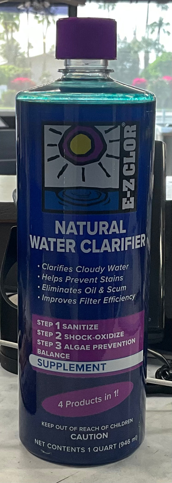 1 qt Natural Water Clarifier Bottle