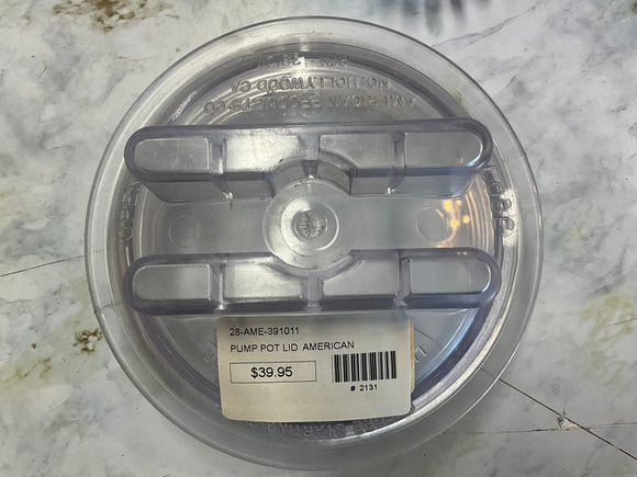 Pump Pot Lid American
